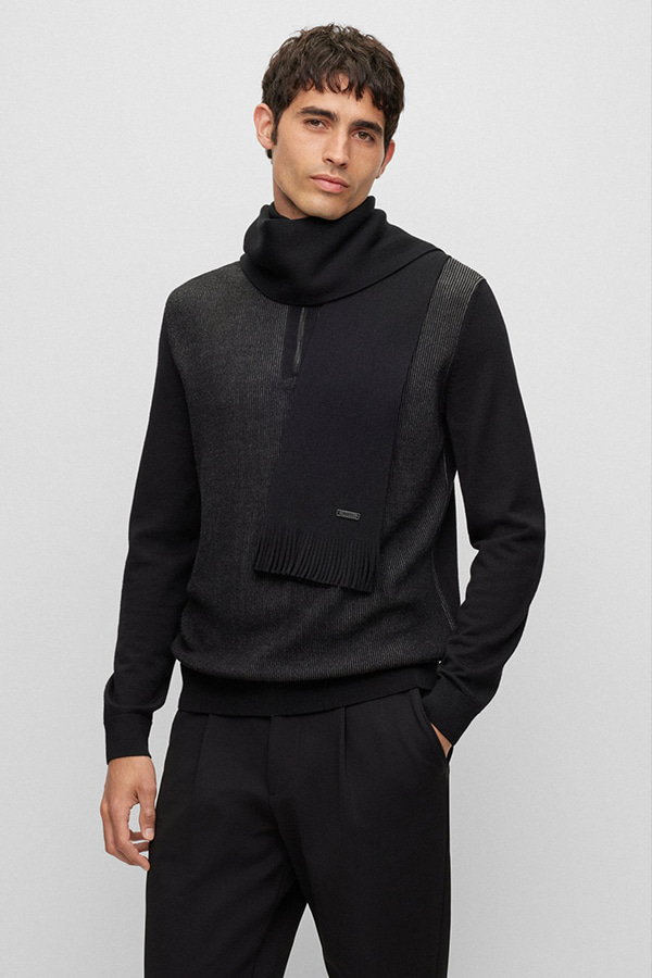 ΚΑΣΚΟΛ BOSS - 001 ΜΑΥΡΟ